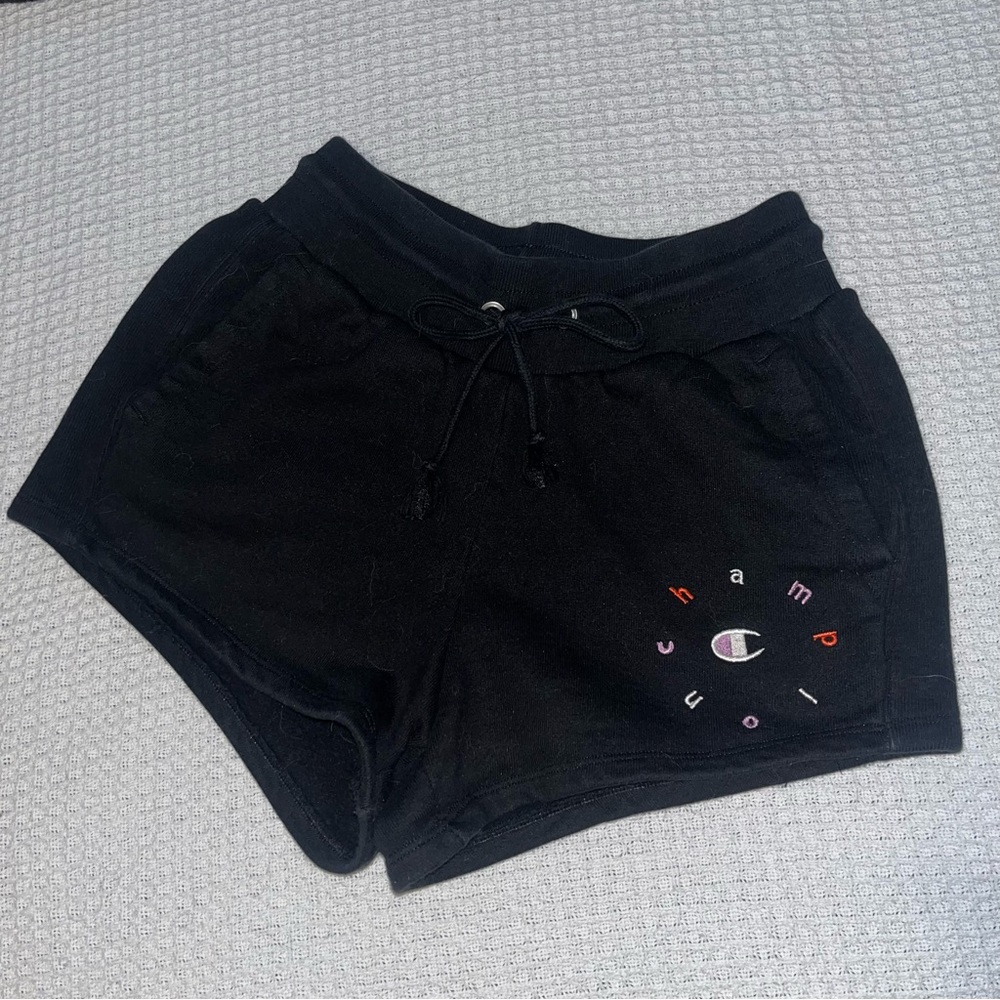 Black Champion shorts